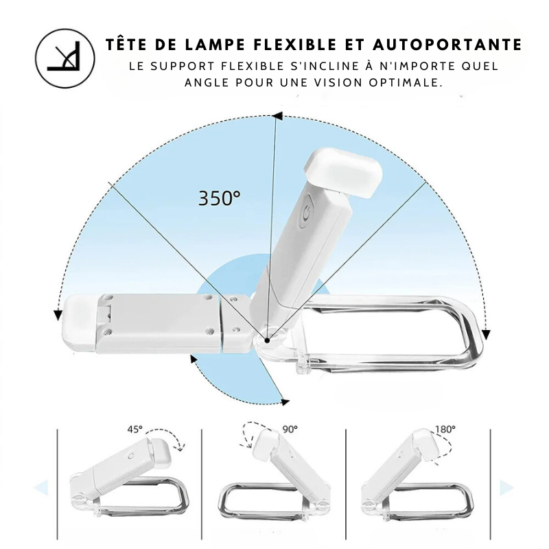 Lampe de Lecture LED - Éclairez vos lectures nocturnes